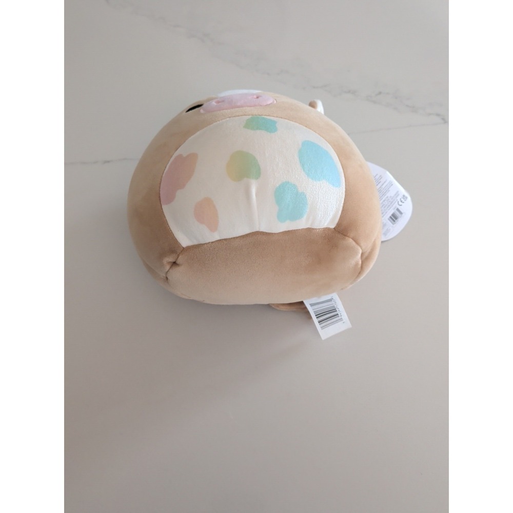 Squishmallows 7.5" Griella Brown Rainbow Spot Cow Release 2022 Kellytoy - Picture 4 of 5